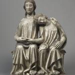 Christ and Saint John the Evangelist 1300-1320  Germany, Swabia, near Bodensee (Lake Constance)