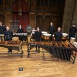 CWRU Percussion Ensemble in MPAC Silver Hall with Lenhart Legacy instruments