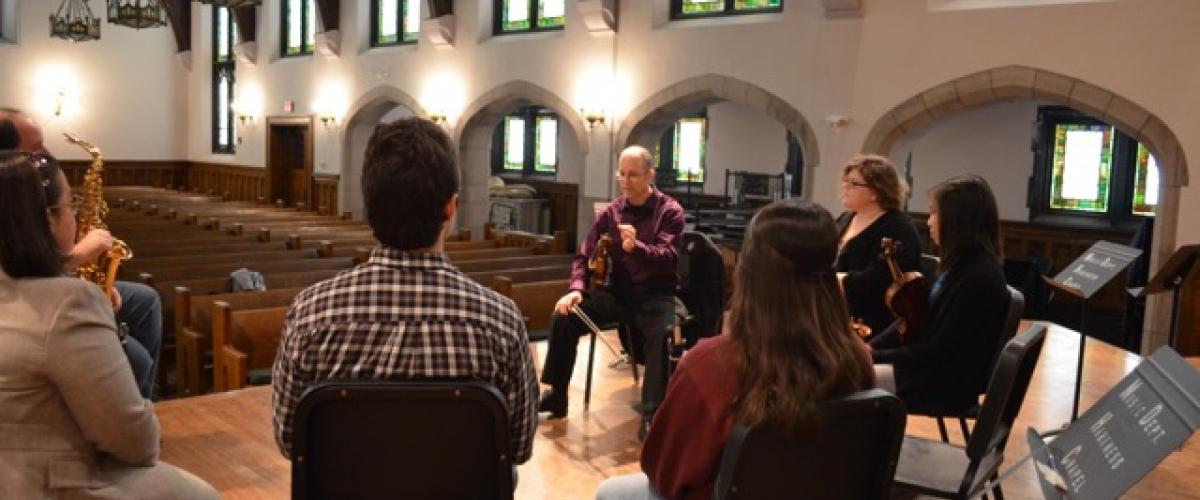 Photo of the Klezmer Music Ensemble