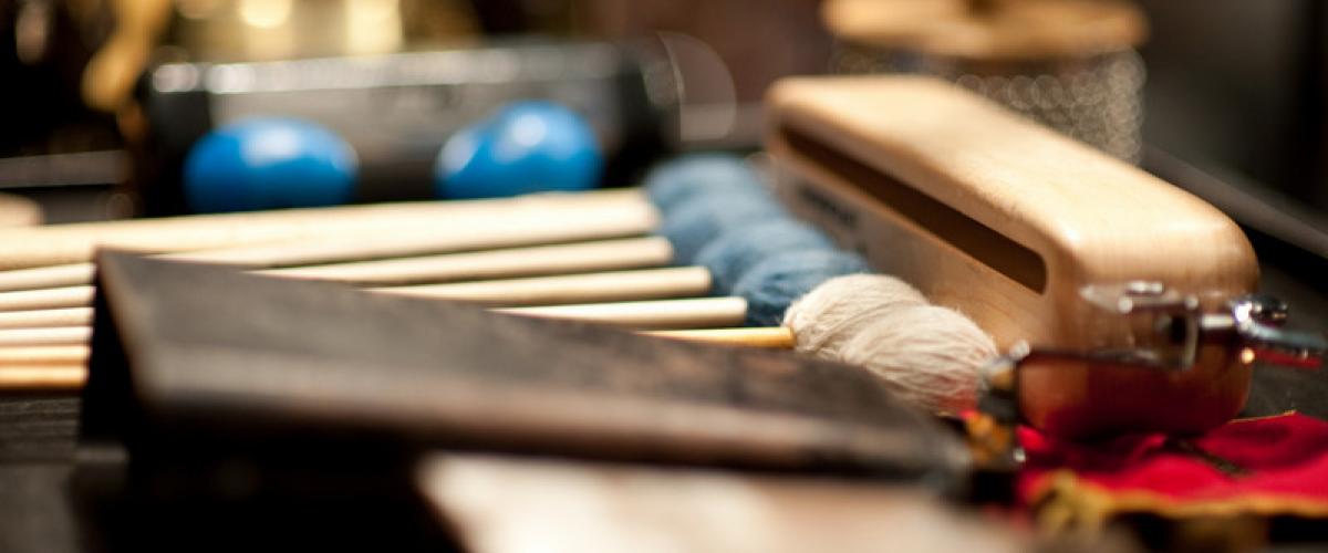Photo of a percussion instrument