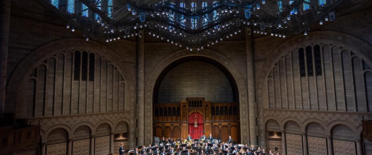 Photo of the Symphonic Winds