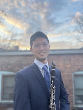 Jeremy Gray, clarinet, Concert Competition Winner