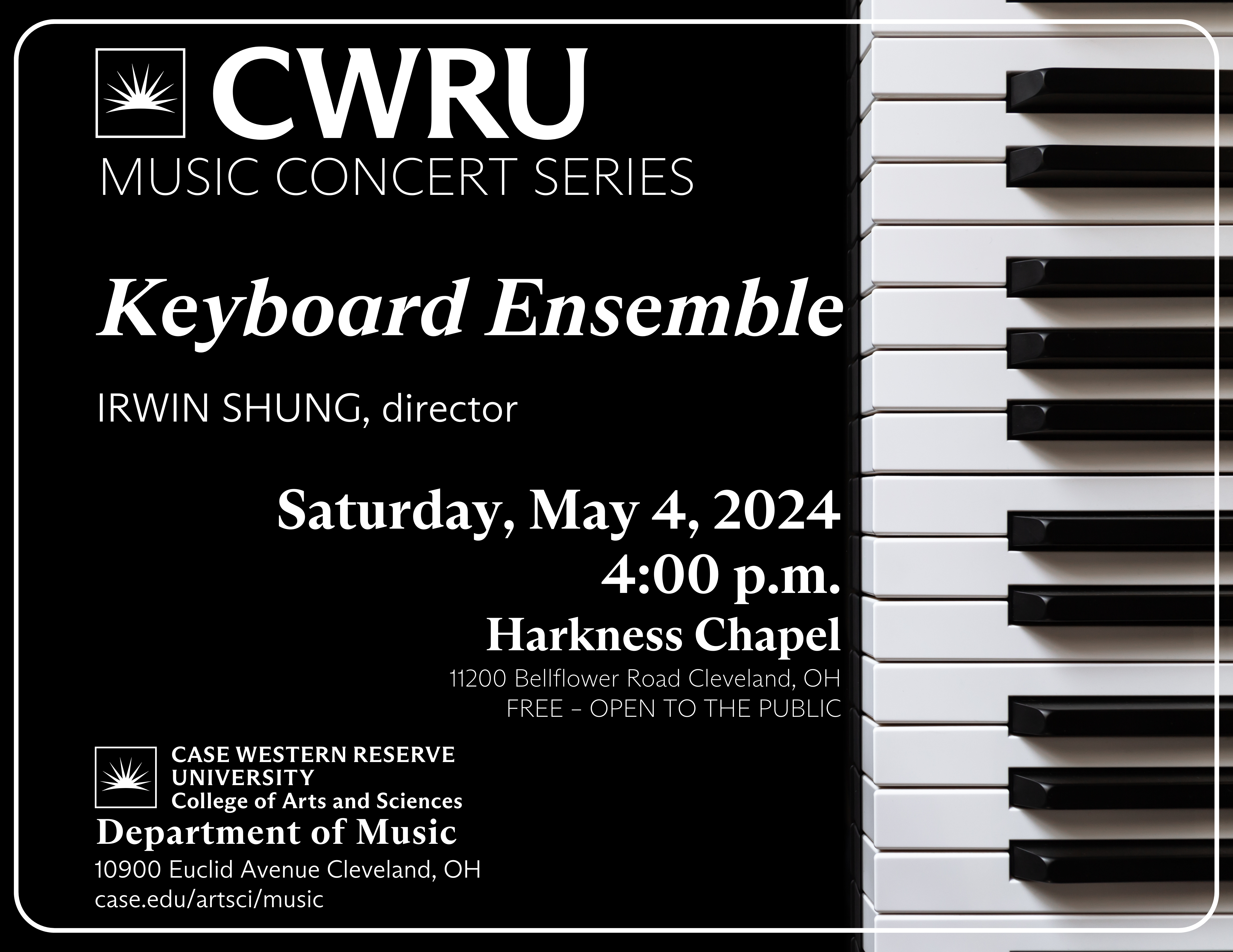 Keyboard Ensemble Poster (May 4)