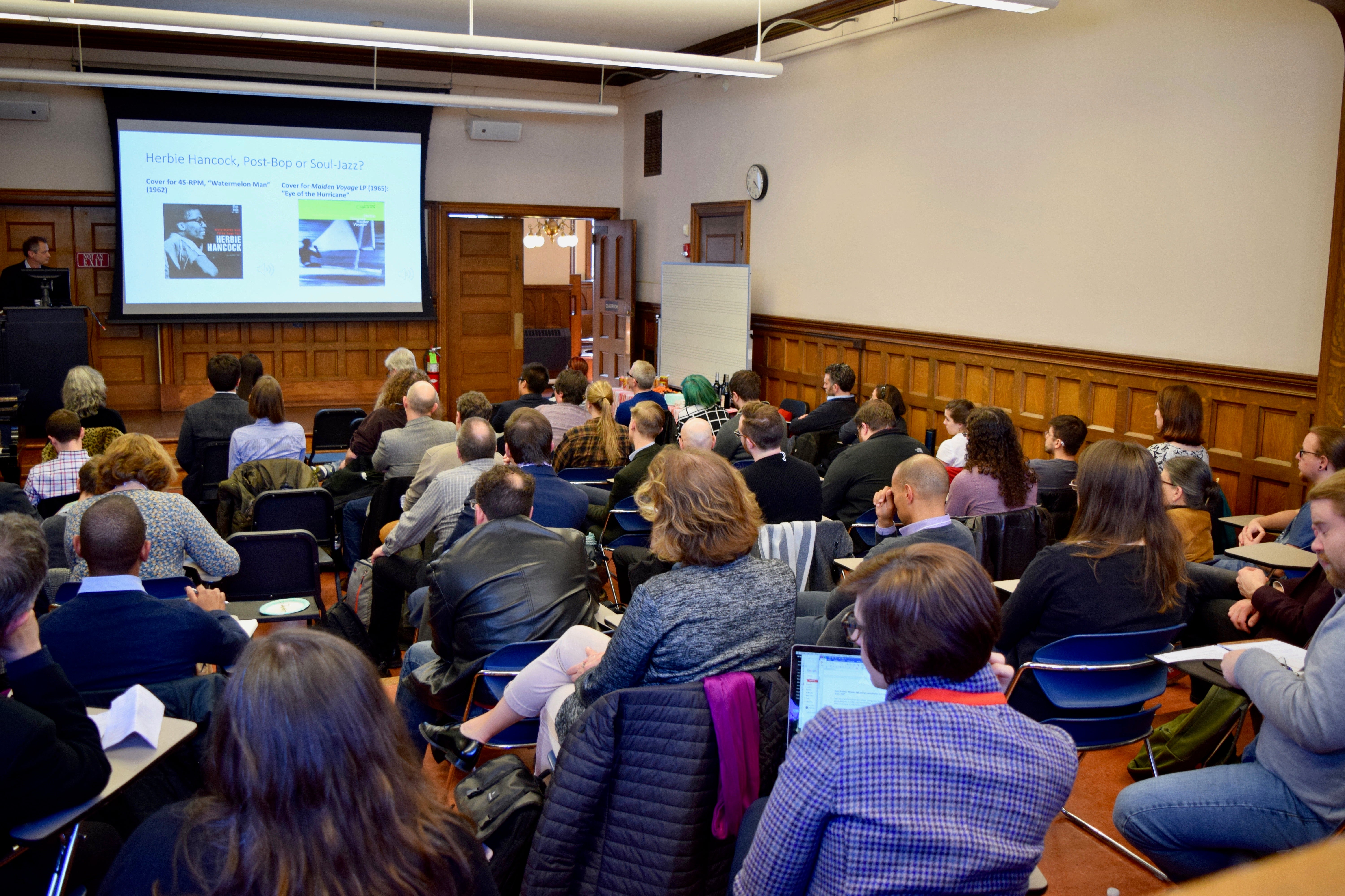 Colloquium Series Harkness Classroom