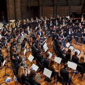 Symphonic Winds Silver Hall (MPAC) concert stage