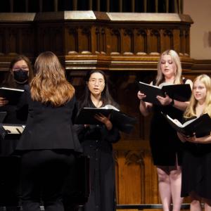 U. Chorale in Harkness Chapel