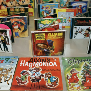 “Alvin and the Chipmunks” books and other merchandise