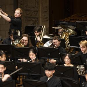 11-19-25-CWRU-Bands, brass and percussion players