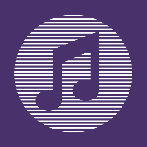 arts after dark logo deep purple