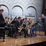 Jazz Ensemble performing at the Maltz Performing Arts Center