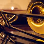 Trombone Stock Photo