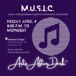 Arts After Dark April 2025