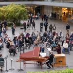CMA Atrium with HPP performers