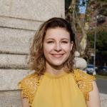 Gosselin Headshot, Celine Gosselin wearing yellow shirt
