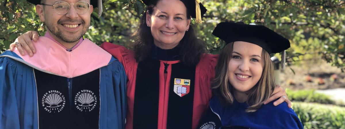 Convocation Graduating Music Graduate Students with Dr. Francesca Brittan