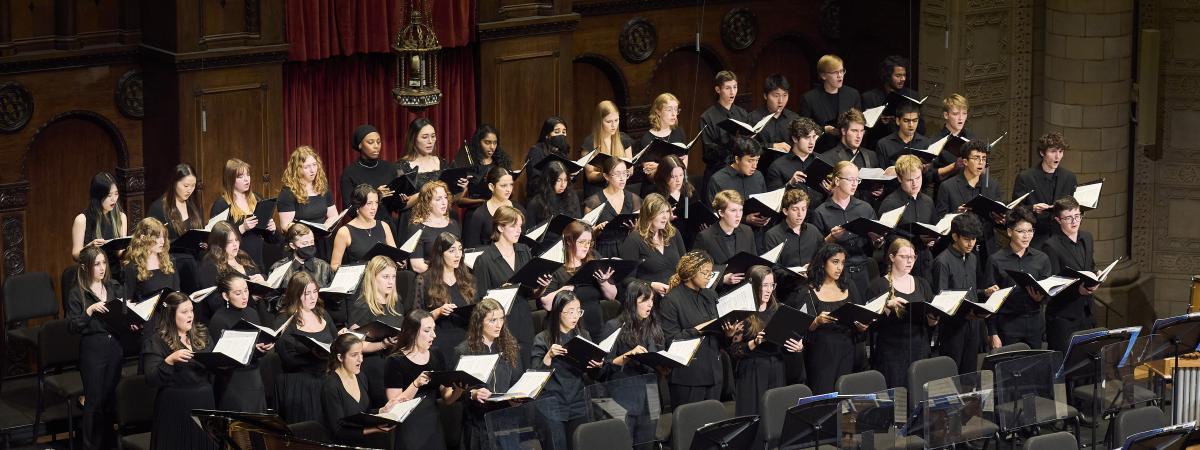 Case Concert Choir, MPAC Silver Hall, Fall 2024