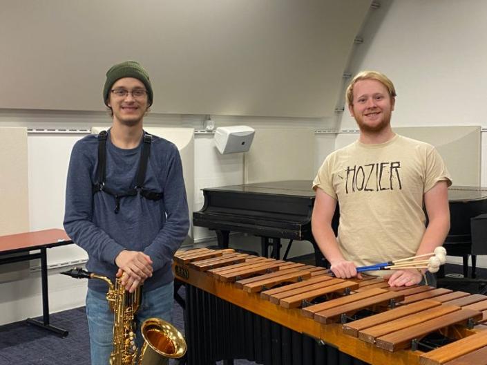 Matthew Smutny (L) and Charlie Apy (R)
