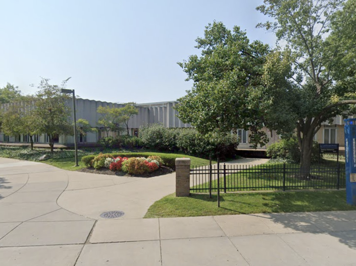 Denison Hall, street view