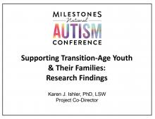 Milestones National Austism Conference
