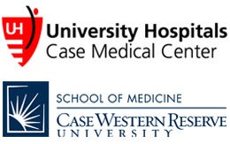 UH Case Medical Center and CWRU School of Medicine Logos