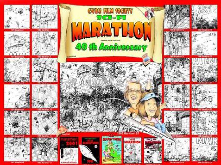 CWRU Film Society Science Fiction Film Marathon Poster