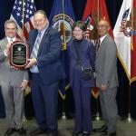 Robert Kirsch receives the Magnuson Award