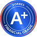 Forbes A+ Financial Grade.