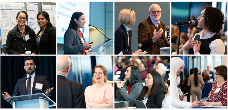 Collage of attendees at the 4th Annual Cancer Disparities Symposium in 2020