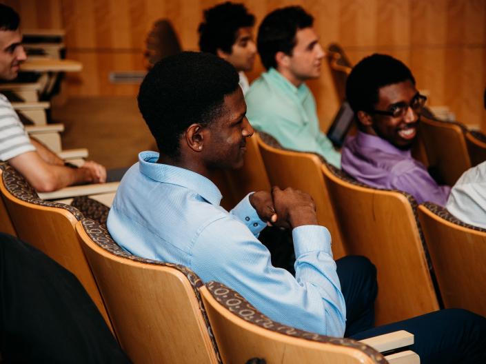 CanSUR students sitting in the WRB auditorium
