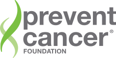 Logo for the Prevent Cancer Foundation