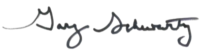 Gary Schwartz's signature