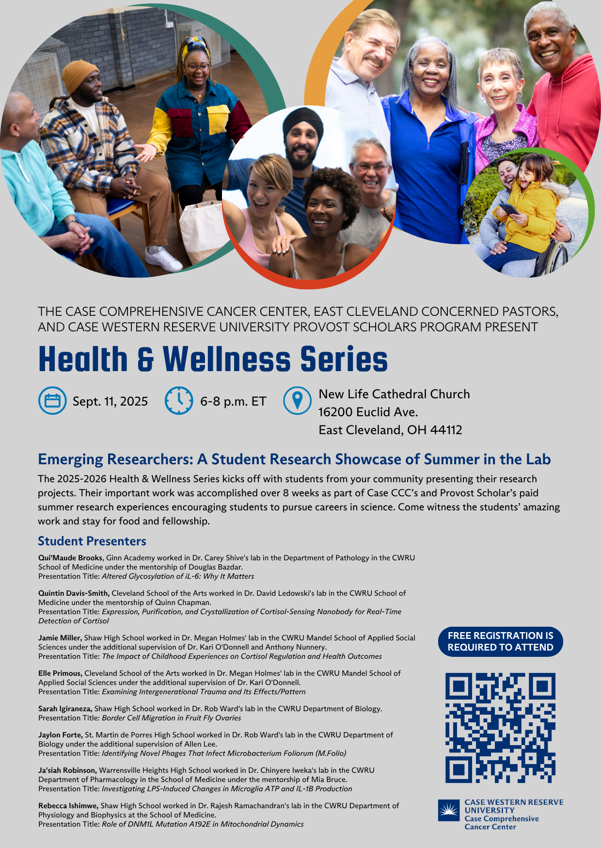Health & Wellness Flyer