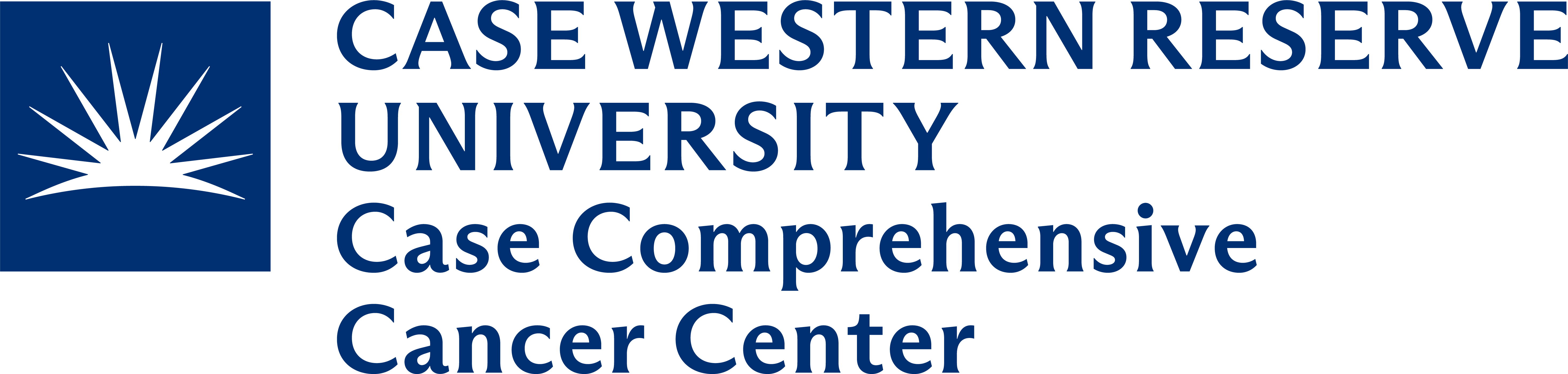 Logo: Case Western Reserve University, Case Comprehensive Cancer Center