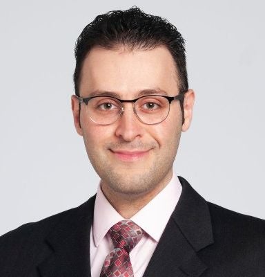 A headshot of Ahed Makhoul, MD, MBA