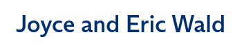 Joyce and Eric Wald sponsor logo