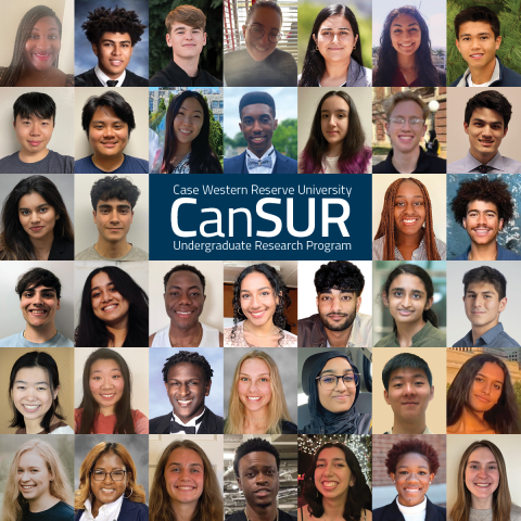headshots of all the students participating in CanSUR 2023