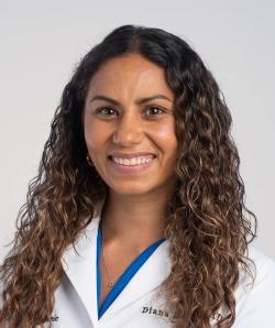 A headshot of Diana Basali