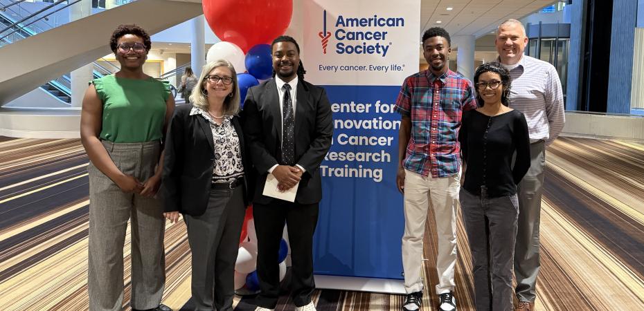 Photo of 2025 Post Bacc Fellows and Program Leadership at ACS National Meeting