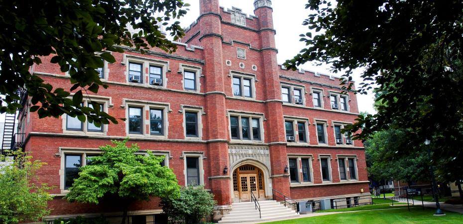 Outside of Haydn Hall at CWRU