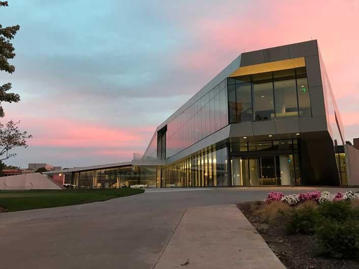 Exterior of Case Western Reserve University's Tinkham Veale University Center