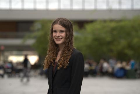 Photo of Harper Smyth, Philanthropy Chair of WISER