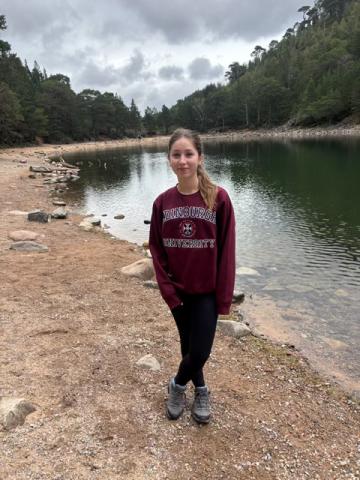 Photo of Meara Evans, Freshman Representative for WISER