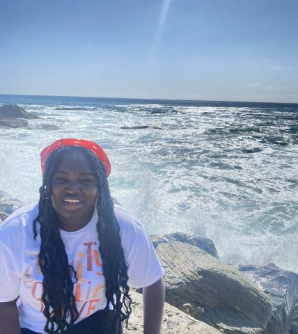 Photo of Ruth Boampong, Co-President of WISER