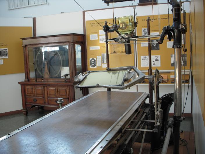 View of various medical artifacts within Dittrick Medical History Center