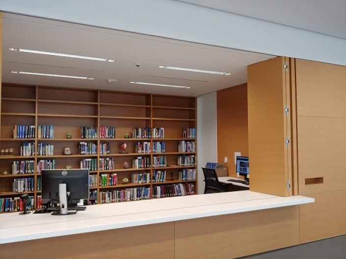 Circulation Desk: Health Education Campus Library