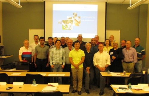 Materion company during the customized training session.