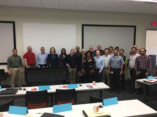Timken company photo during the customized training.