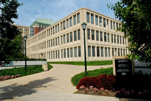 Photo from 2003 of the School of Dental Medicine, located on Adelbert Road in Cleveland Ohio.