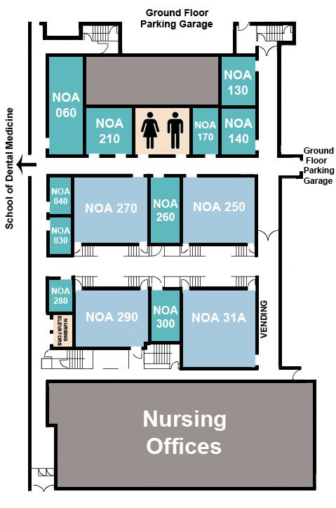 Building Map School Of Dental Medicine Case Western Reserve Case Western Reserve Nursing School Ground Floor Map