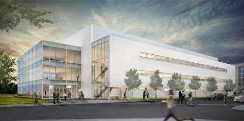 A rendering of the new Dental Clinic